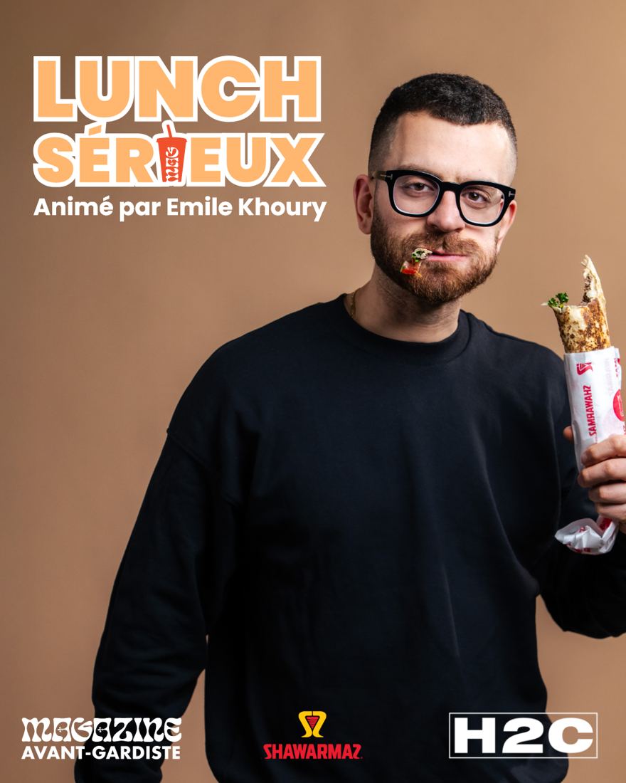 Visuel de la première saison de Lunch Sérieux