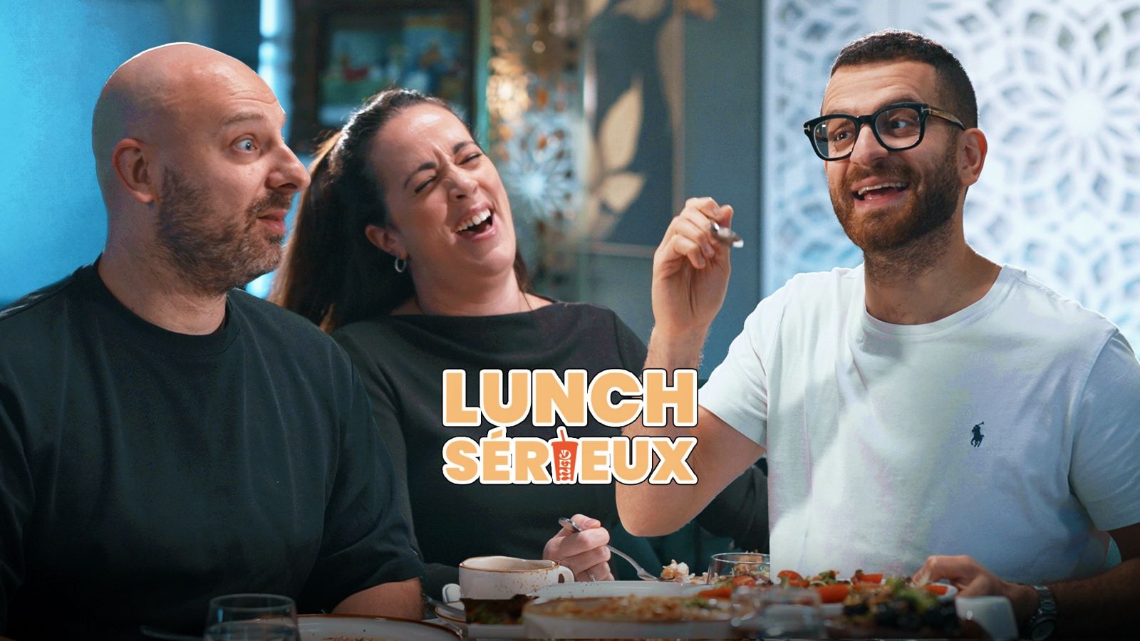 Lunch Sérieux 12 — Emile Khoury lunch avec Thomas Levac et Stéphanie Vandelac